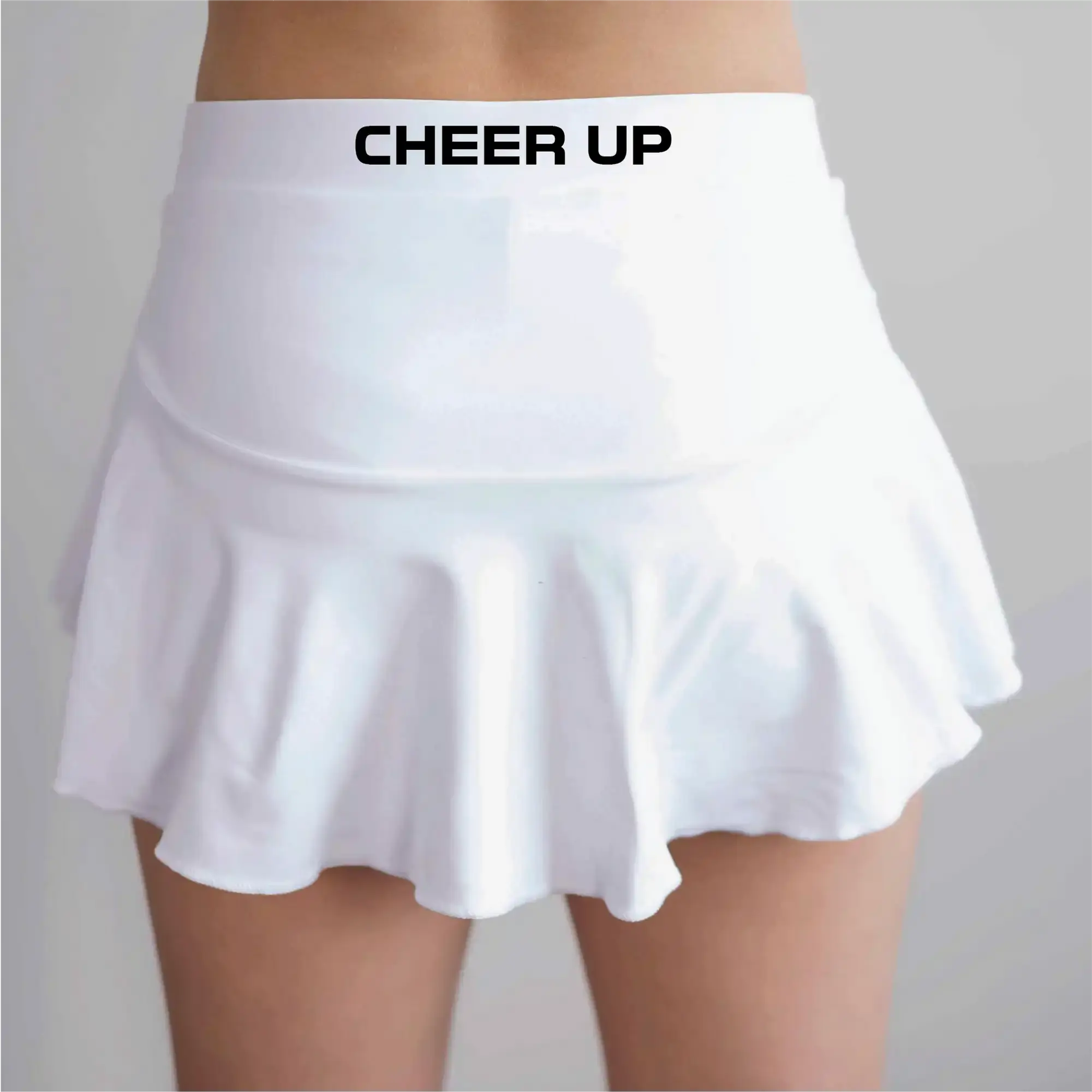 Cheer up White Skirt