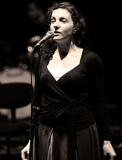 Woman Singing for Performance