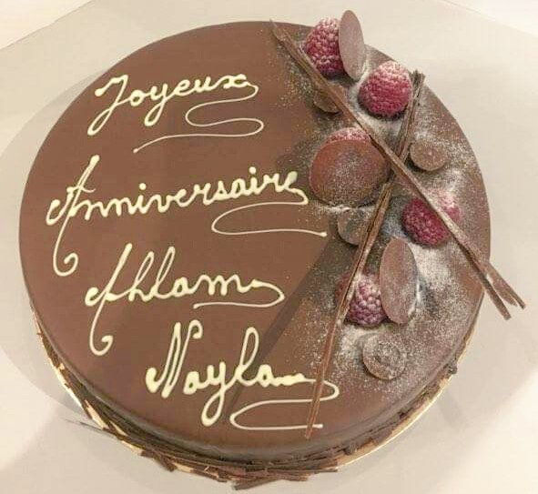 Gâteau chocolat_framboises