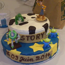 gâteau thème toy story