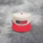 Vintage Ford Mercury trucker hat red white mesh snapback 80s retro cap