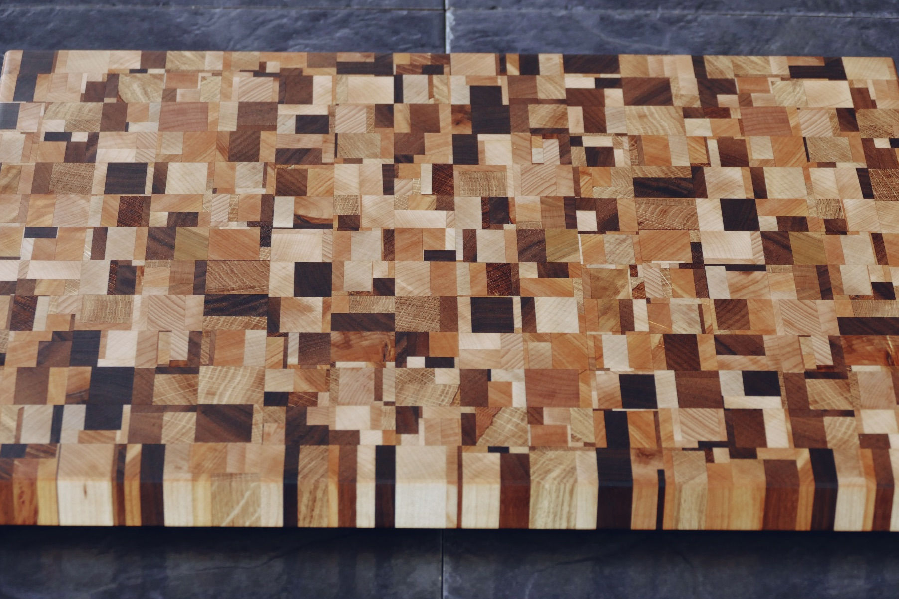 Modernist End Grain Chopping Board - Skinner Designs