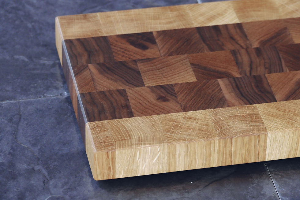 Sale/Character End Grain Chopping Board - Skinner Designs