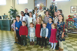 Children with St. Nicholas