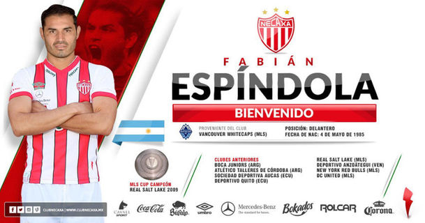 Necaxa anuncia a su nuevo refuerzo.
