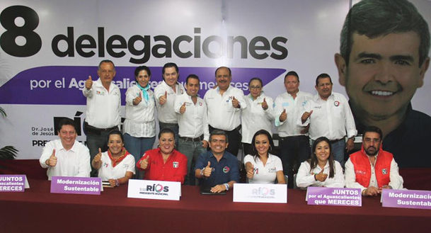 PRESENTA RÍOS “8 DELEGACIONES, POR EL MUNICIPIO QUE MERECES”, CON 25 OBRAS Y ACCIONES PRIORITARIAS