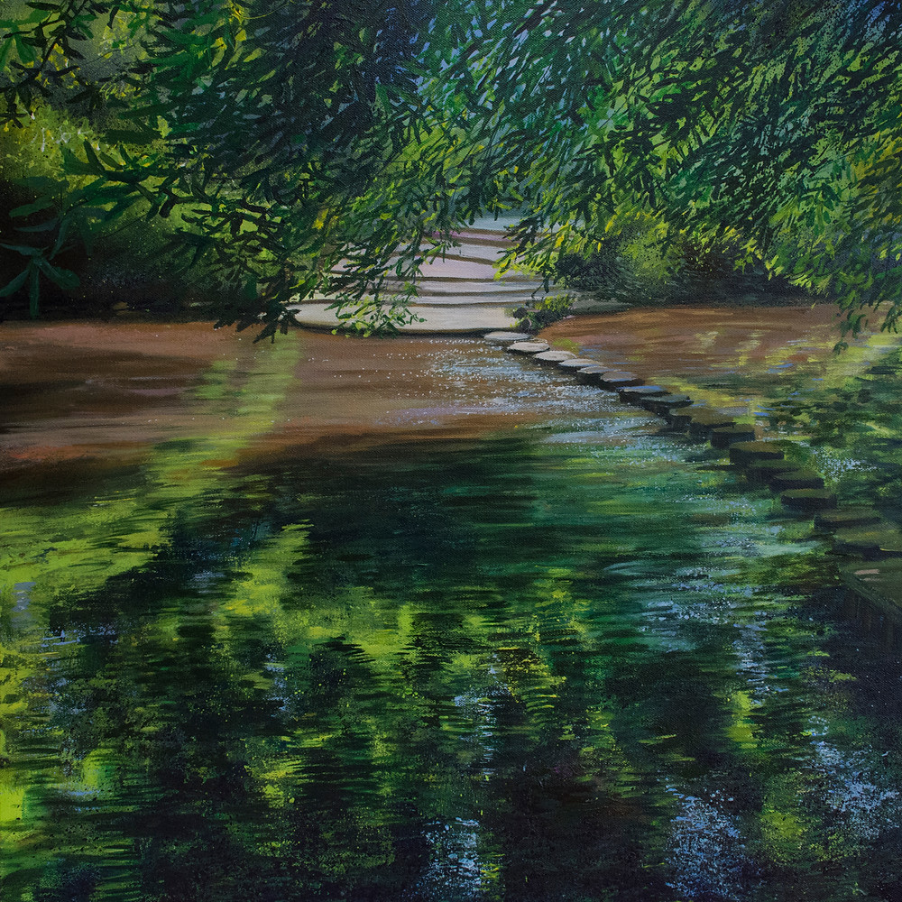 Stepping Stones at Box Hill