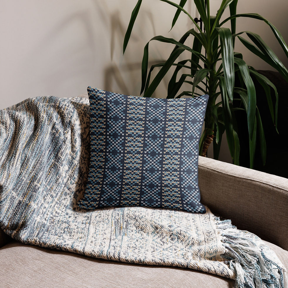Thumbnail: Premium Wax Print Pillow
