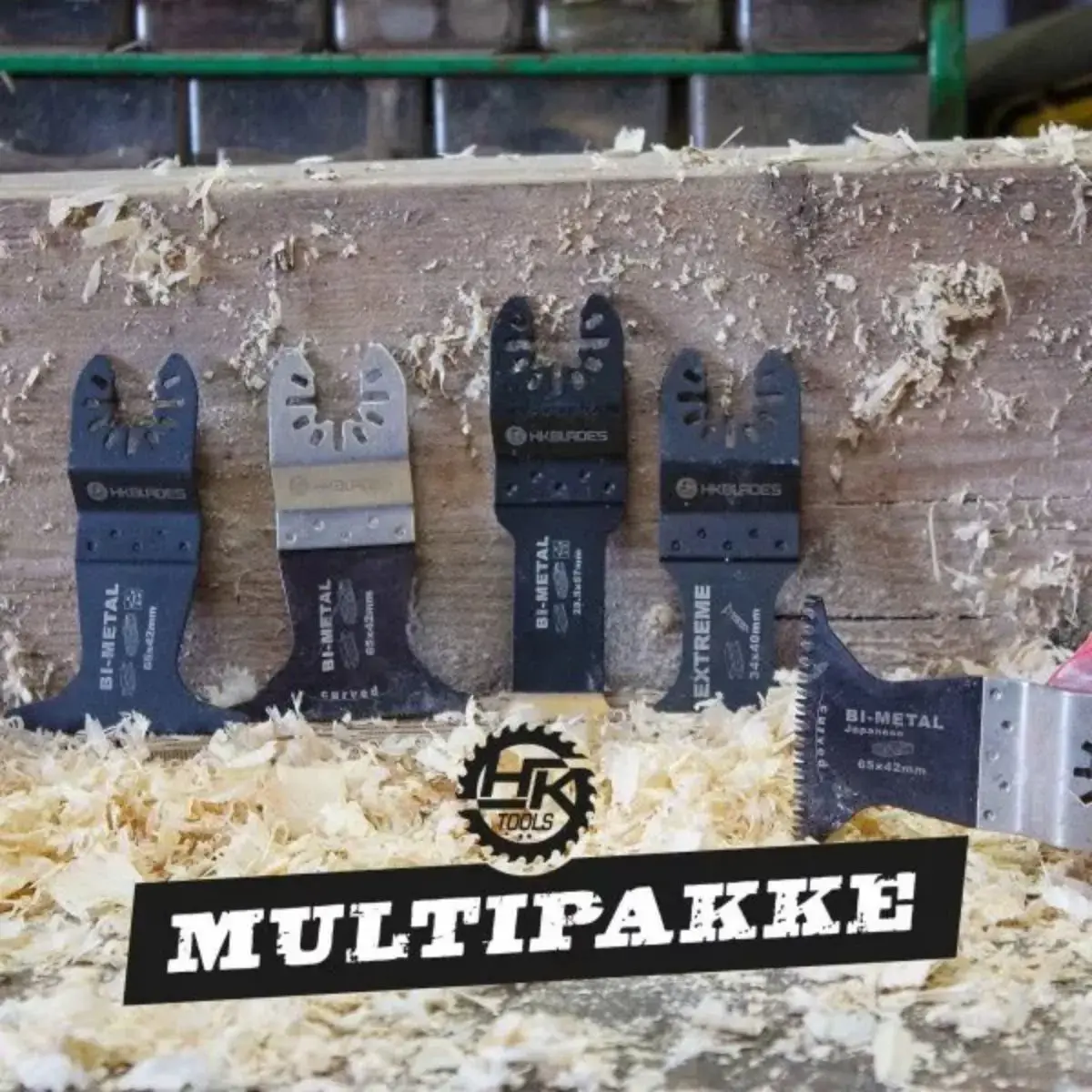 Mutlikutterblad pakke 17stykk