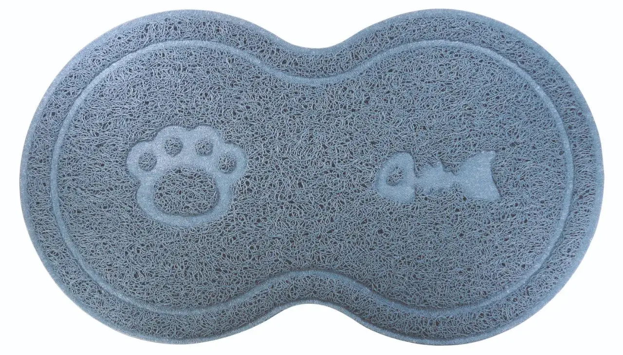 TAPETE LITTER MAT TRAP 8 CINZA