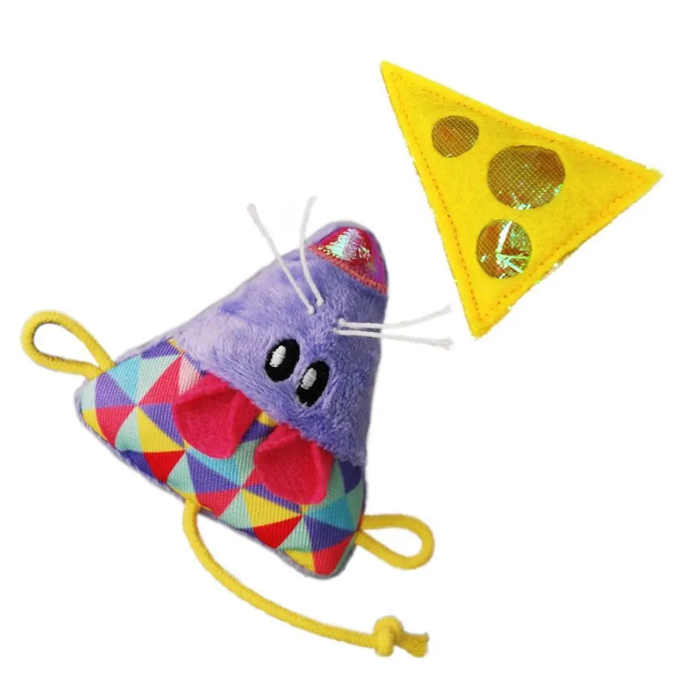 KONG CRACKLES & CHEEZ MOUSE 2 peças