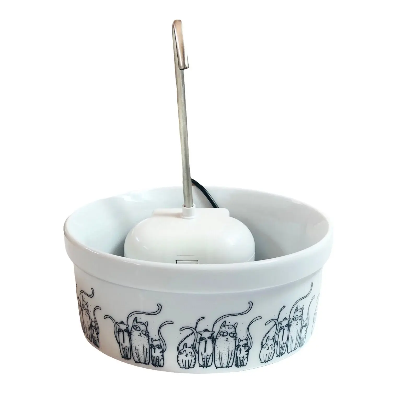 Bebedouro Fonte Gatinhos Black - Clo Gatissima