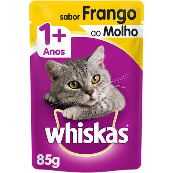 WHISKAS SACHÊ FRANGO 85GR