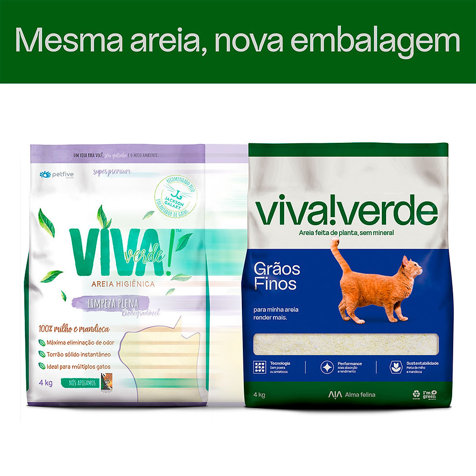 Miniatura: Areia Viva Verde! Grãos Finos 4kg