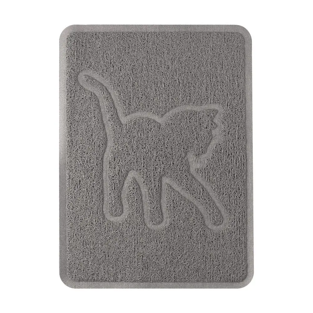 TAPETE TRAP MAT CINZA GATO PEQUENO