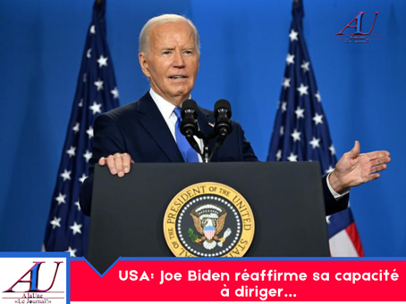 Joe Biden réaffirme sa capacité à diriger et appelle à la protection des futurs adversaires…