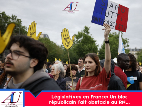 Législatives en France: Un bloc républicain fait obstacle au RN…