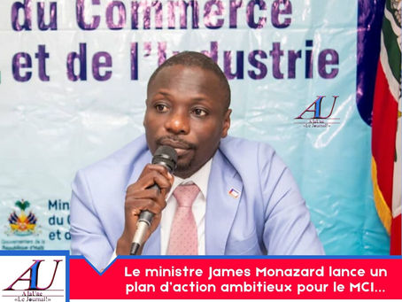 Le ministre James Monazard lance un plan d’action ambitieux pour le MCI…