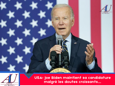 USA: Joe Biden maintient sa candidature malgré les doutes croissants…