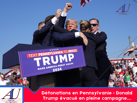 Détonations en Pennsylvanie : Donald Trump évacué en pleine campagne…