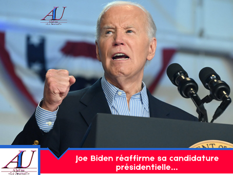 Joe Biden réaffirme sa candidature présidentielle…