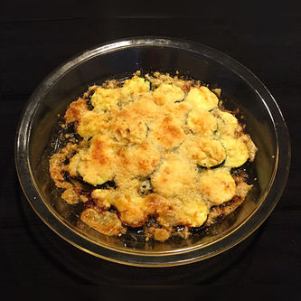 ズッキーニのチーズ焼き