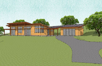 Contemporary Ranch Style Home
