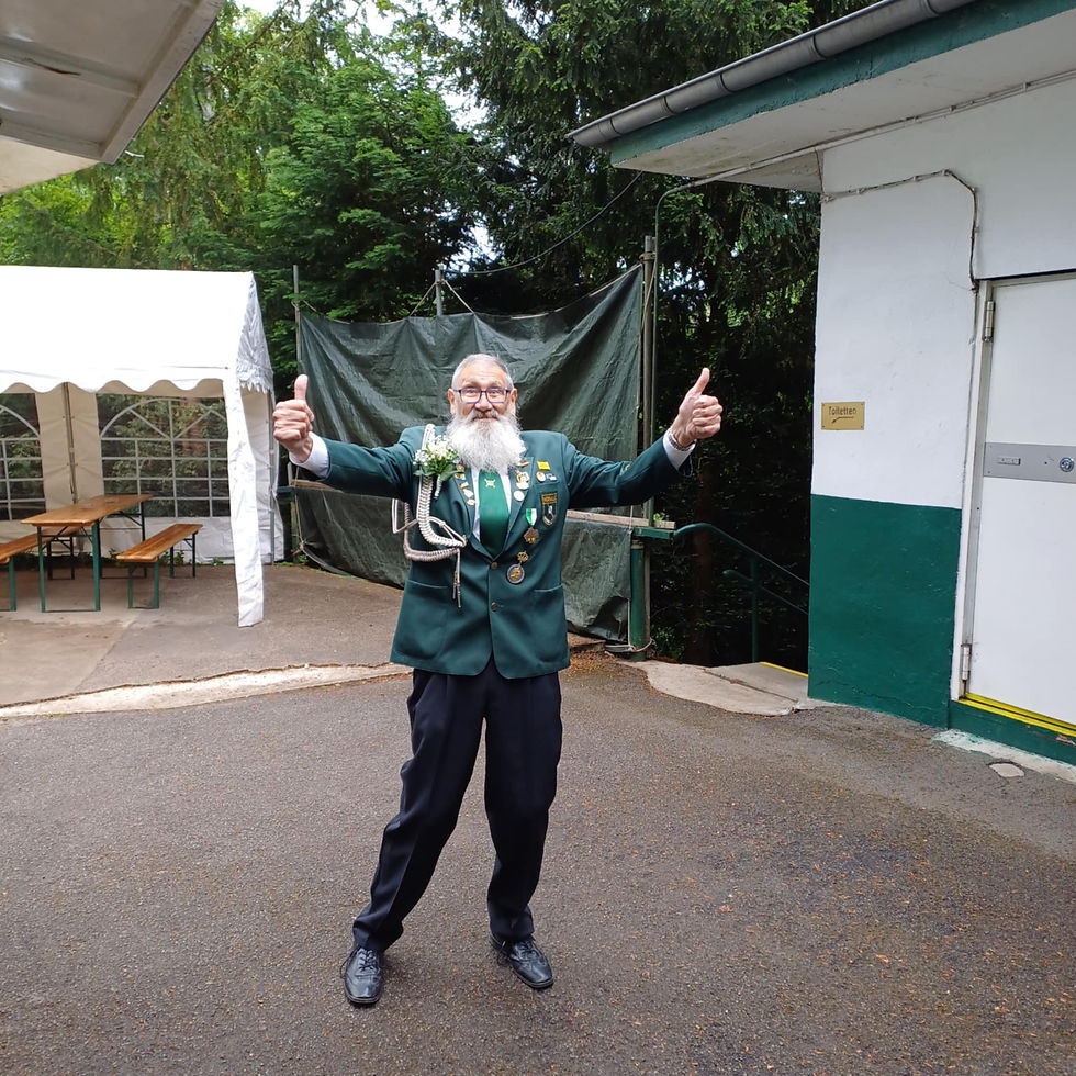 Immer gut drauf und voller Tatendrang: Walter Böckelmann | Fotoarchiv Walter Böckelmann