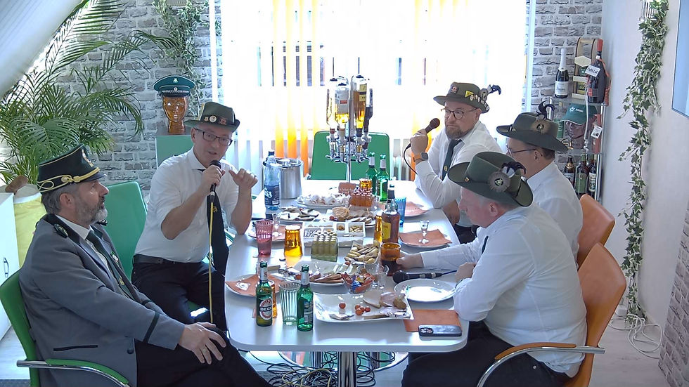 Talkrunde mit Amici St. Antonius Lingen | Foto: Schützenfest im Radio