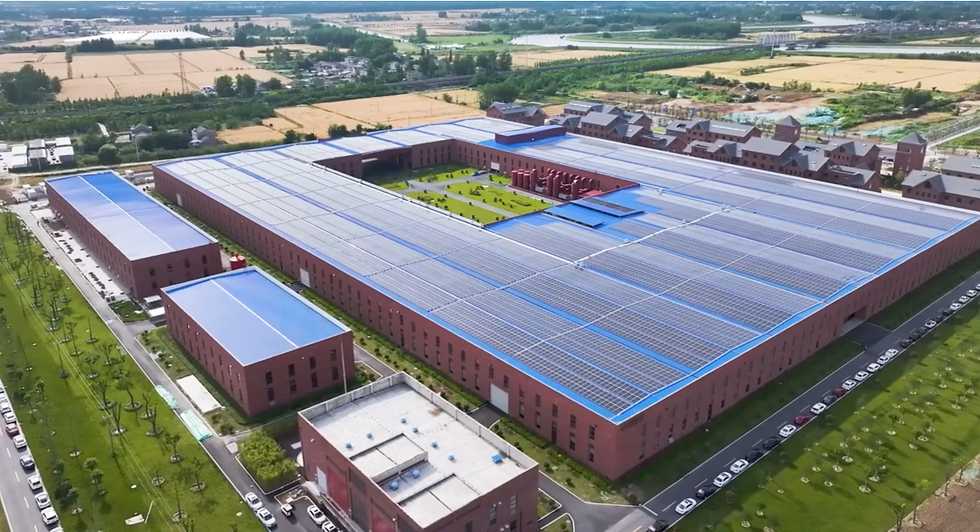 Commercial Building with Solar Installation