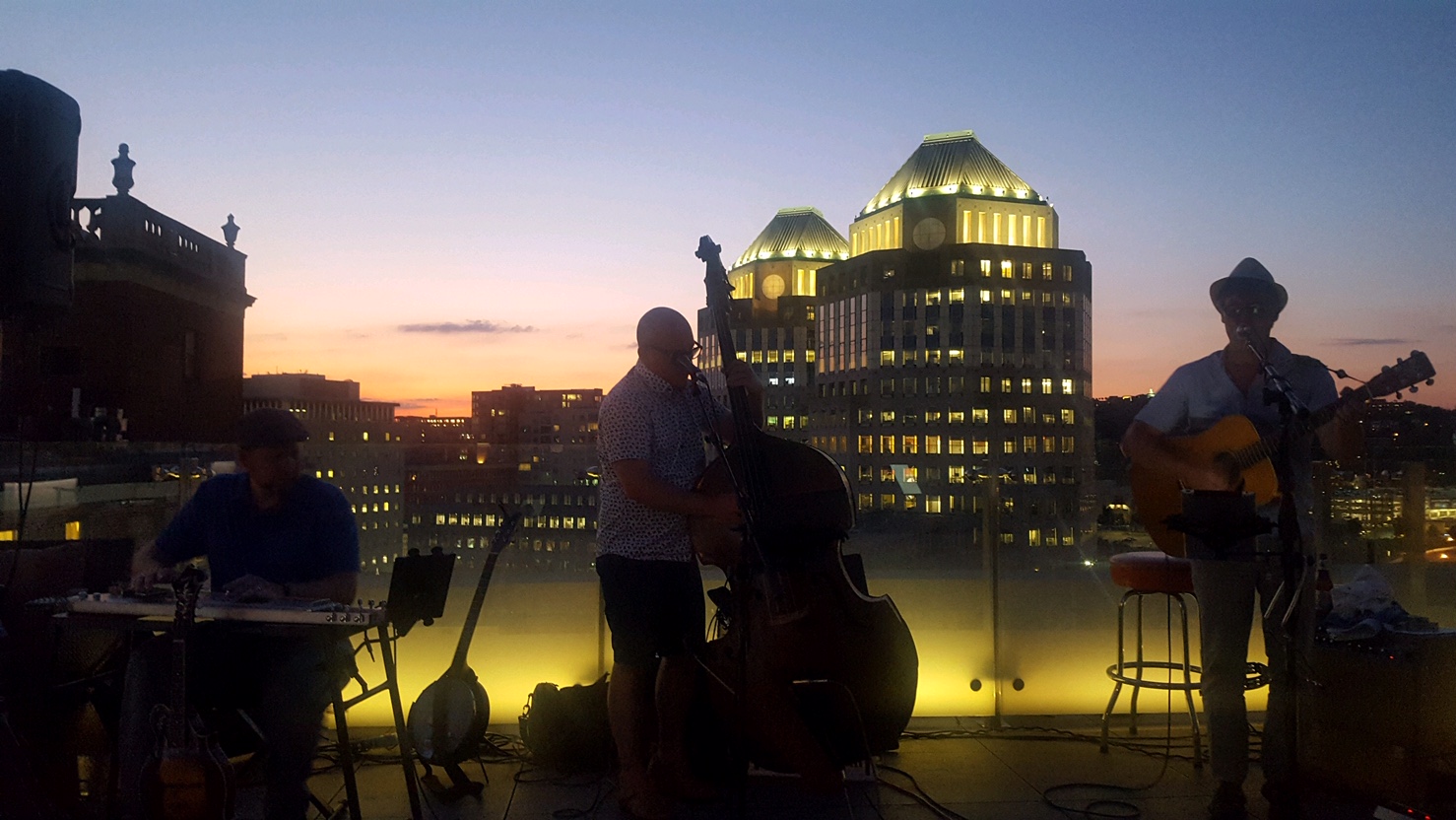 Rooftop City Views & Live Music