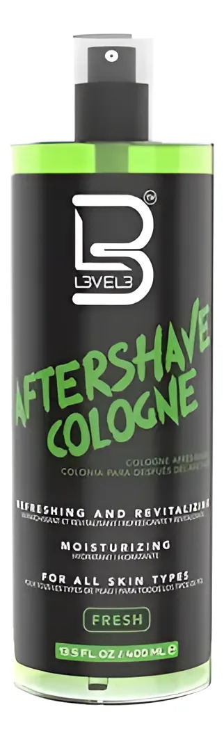 Aftershave Cologne L3VEL3 Frescura Proteccion Post-Afeitado