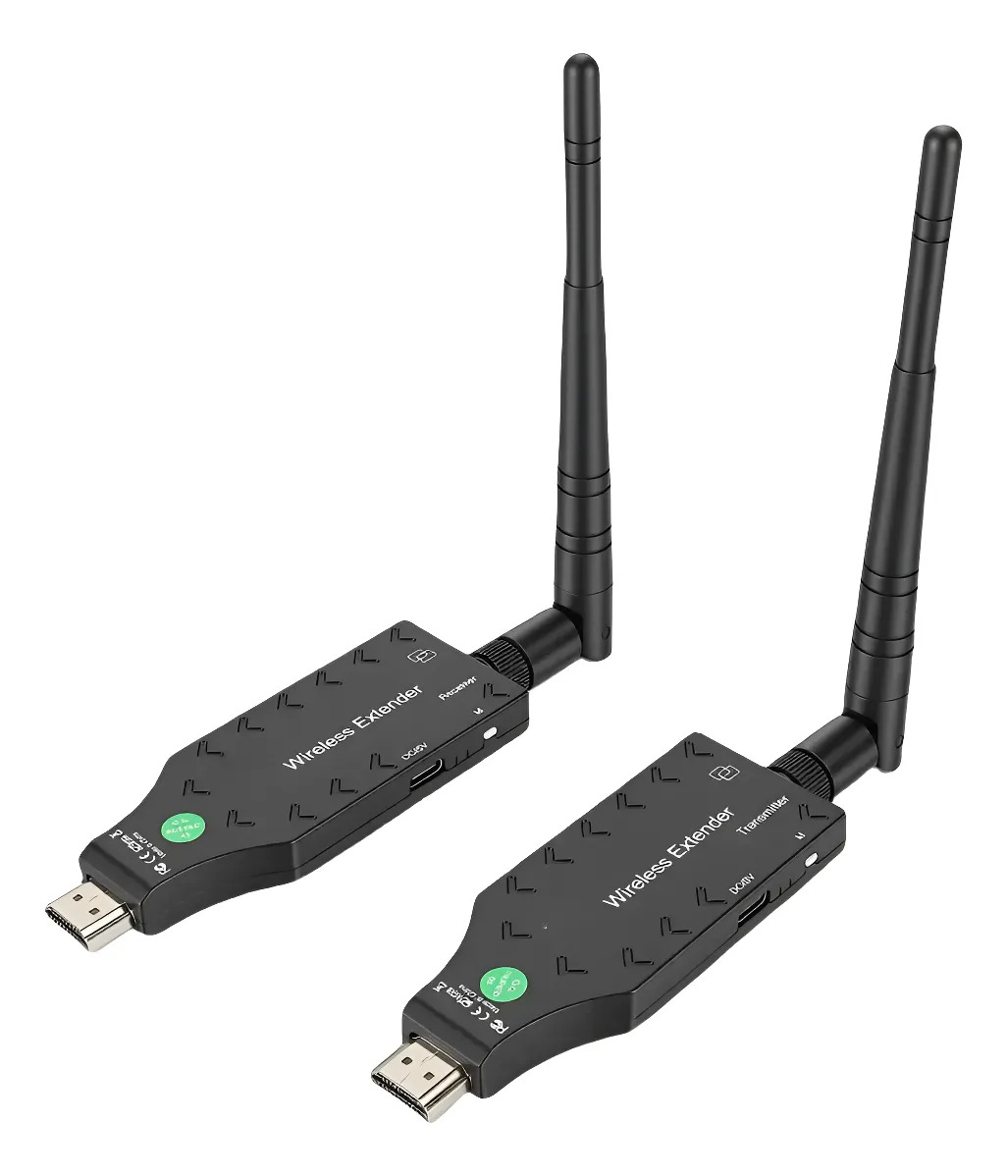 Extender Hdmi Inalámbrico Transmisor Receptor Pantalla