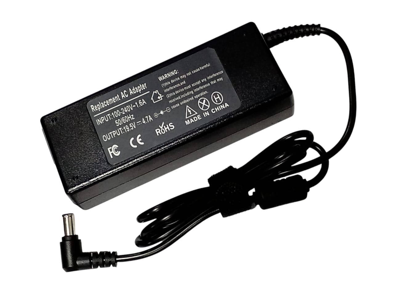 Cargador Para Portatil Sony 19.5v 4.7a 90w Punta 6.0mm X 4.4mm