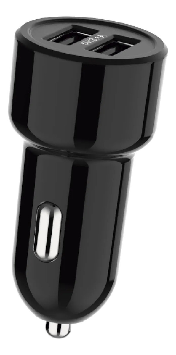 Cargador Monster Para Cigarrera De Carro 3.1a 5v Negro