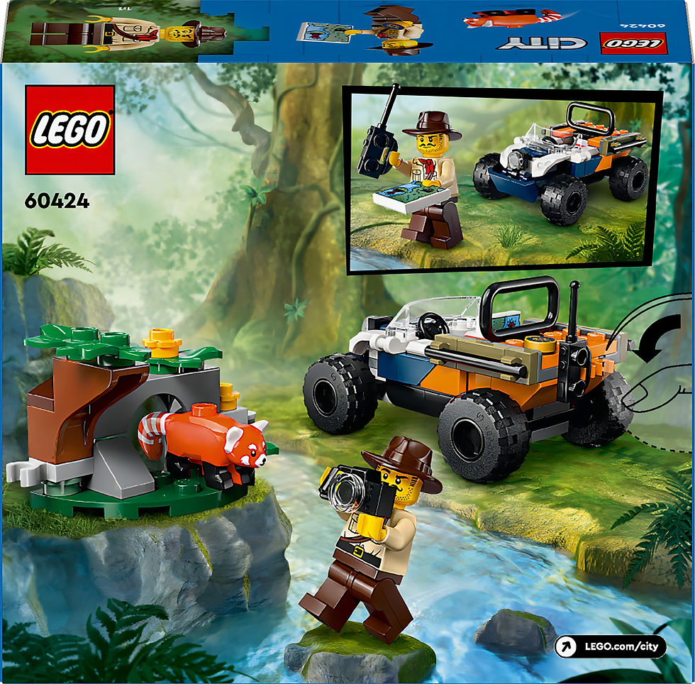 Miniatura: Set de Construccion Lego Exploradores de la Jungla 92Pz
