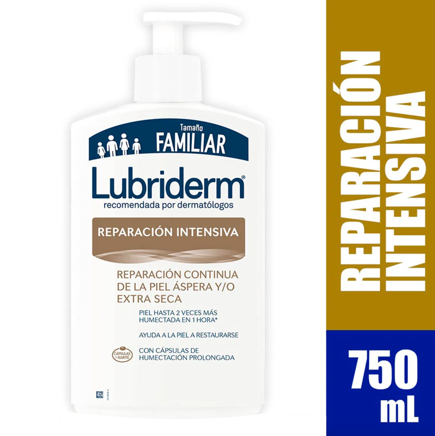 Crema Lubriderm Reparación Intensiva De 750ml