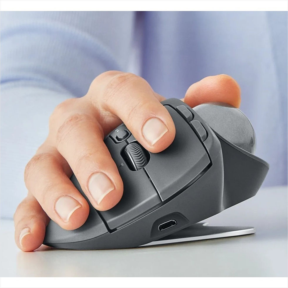 Miniatura: Logitech Mx Ergo Mouse Gamer Trackball Inalámbrico Negro