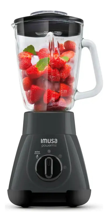 Licuadora Imusa Powermix Glass 2 Velocidades