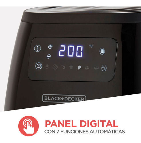 Miniatura: Freidora Digital Black+decker 5.7 Hfd5055b Negro