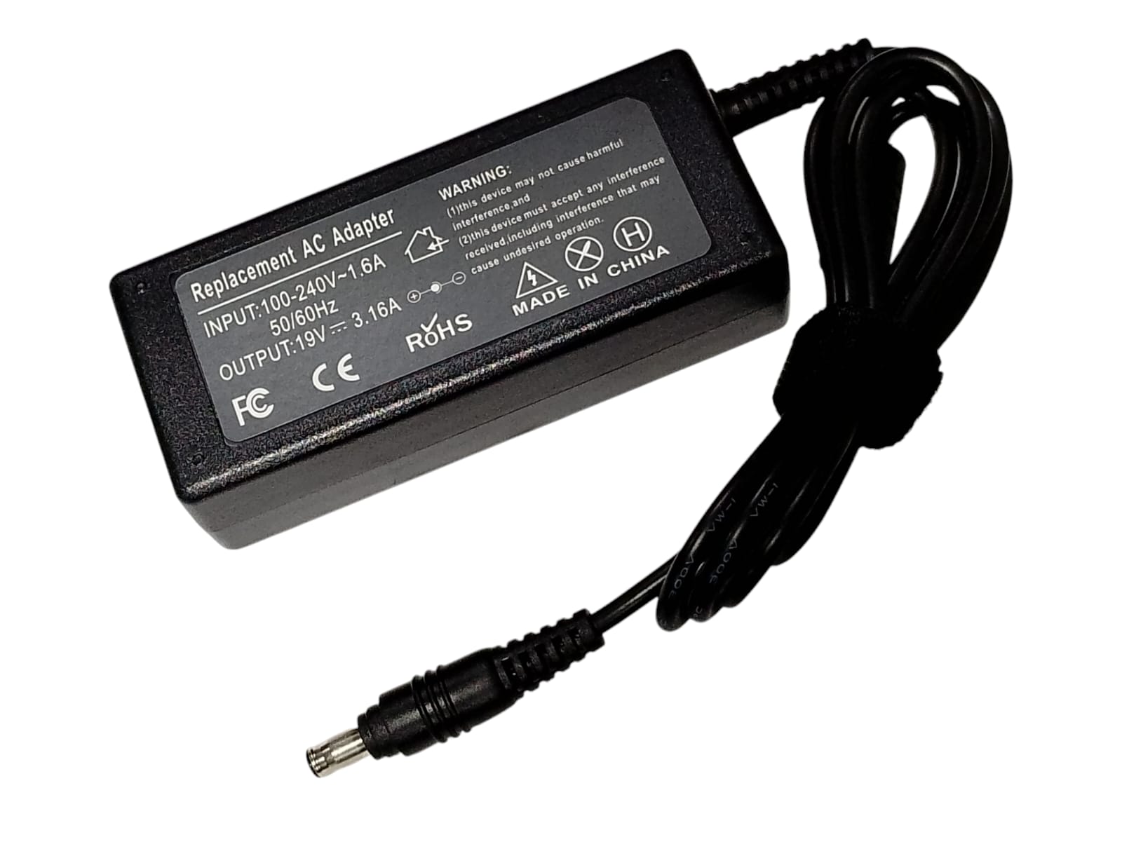 Cargador Para Portatil Samsung 19v 3.16a 60w Punta 5.5x3.0mm P/aguja