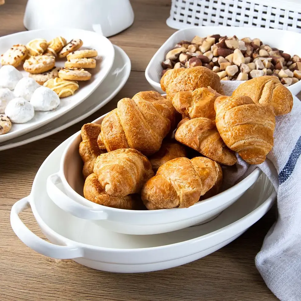 Miniatura: Bandeja Ovalada para Hornear FREE HOME Porcelana 1500 ml