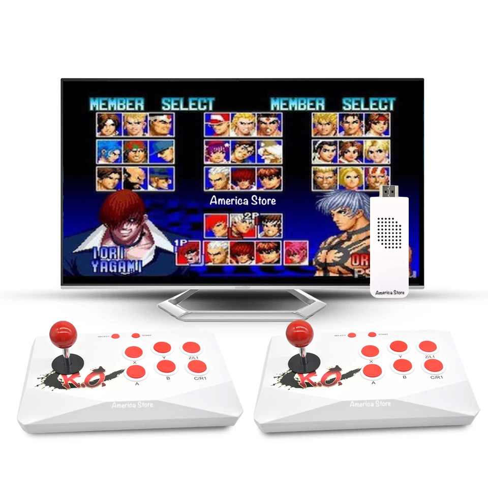 Consola Arcade Inalámbrica Joystick Tv Pandora 1788 Juegos