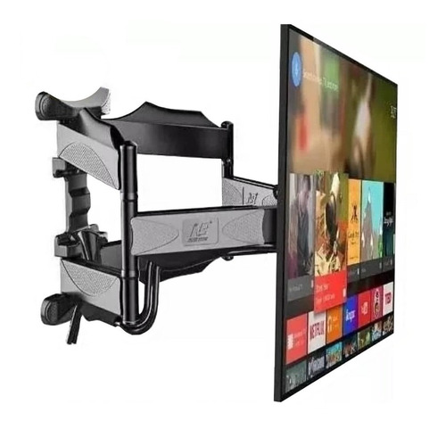 Soporte Nia An-p5 Para Televisor 32 A 65 Pulgadas Color Negro Pared