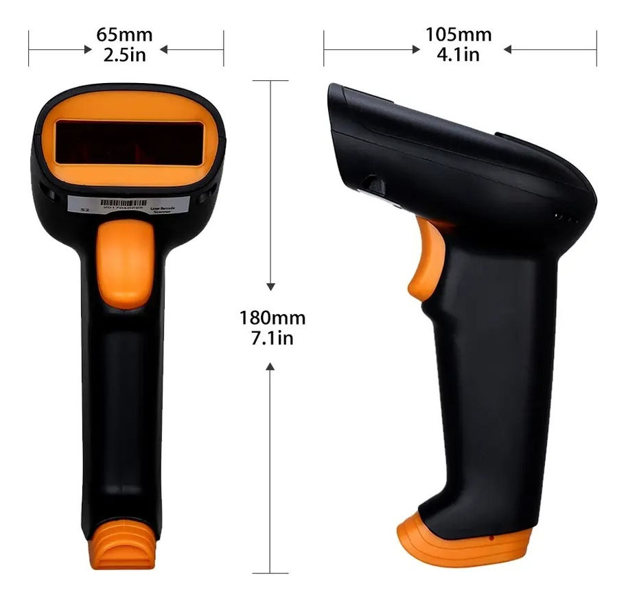 Miniatura: Combo Impresora Térmica 80mm + 5 Rollos + Lector De Códigos