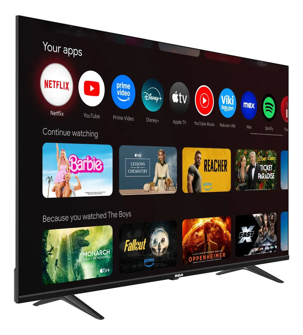 Tv 55 Pulgadas Smart Tv Uhd 4k R55m-u4g Google Tv Rca