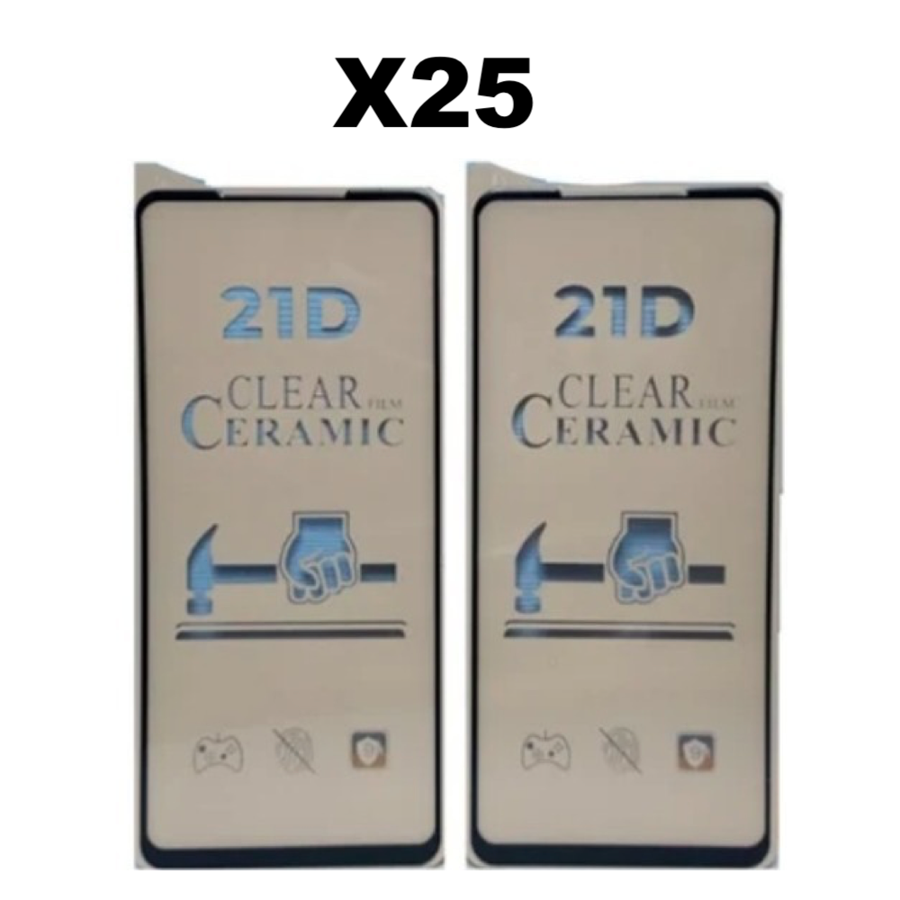Caja X25 Unidades Vidrio Ceramico Celular Huawei Y5 2019