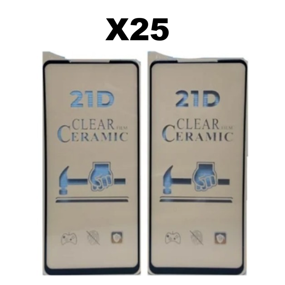 Caja X25 Unidades Vidrio Ceramico Celular Huawei Y5 2019