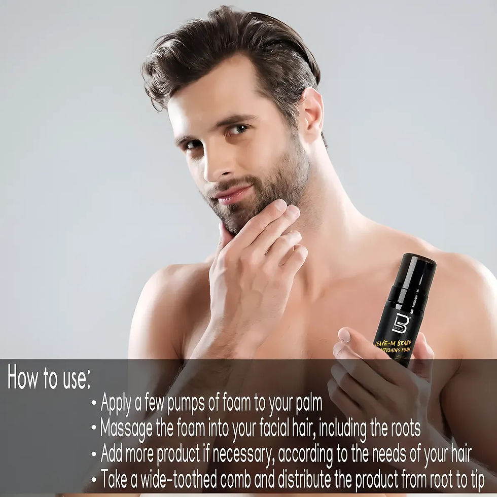 Miniatura: L3VEL3 Espuma Acondicionadora Para Barba Leave-In 150ml