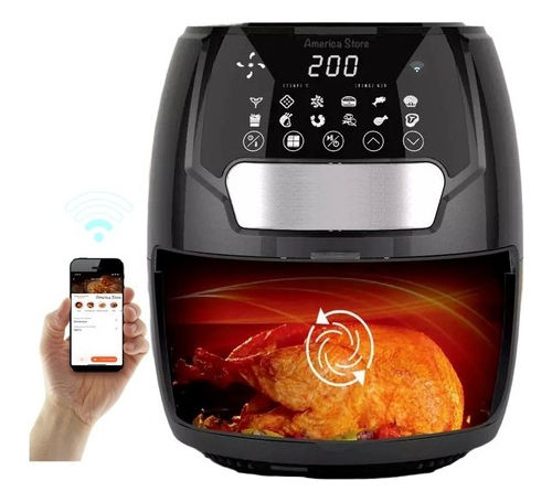 Miniatura: Freidora De Aire Digital Smart Wifi +olla Presión Express 6l